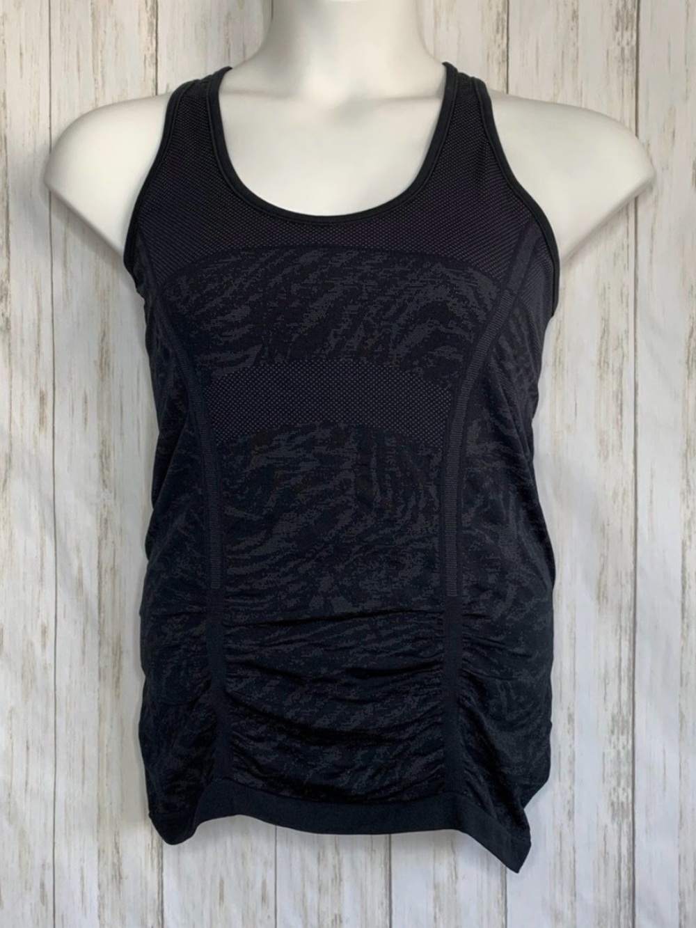 Athleta Fast Track Zebra Racerback Tank - Picture 3 of 6
